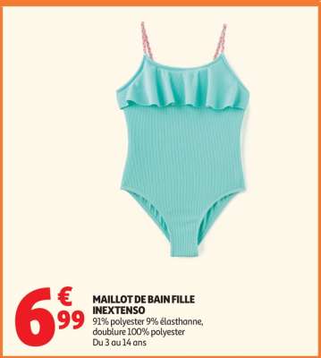 MAILLOT DE BAIN FILLE INEXTENSO