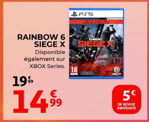 RAINBOW 6 SIEGE X