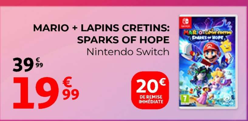 MARIO + LAPINS CRETINS: SPARKS OF HOPE