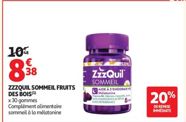 ZZZQUIL SOMMEIL FRUITS DES BOIS