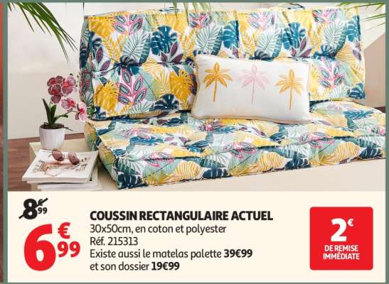 Coussin Rectangulaire Actuel