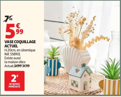 VASE COQUILLAGE ACTUEL