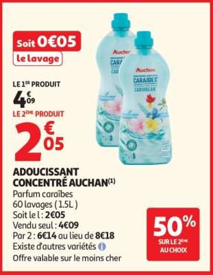 ADOUCISSANT CONCENTRÉ AUCHAN
