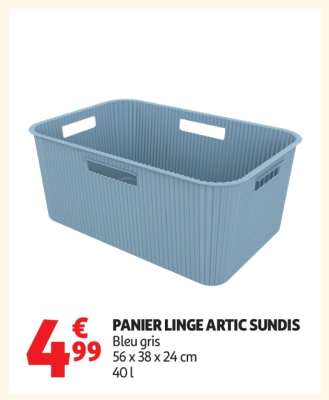 PANIER LINGE ARTIC SUNDIS