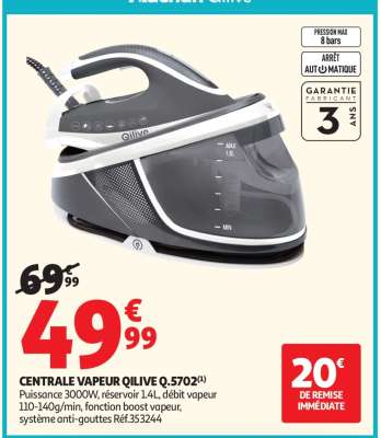 CENTRALE VAPEUR QILIVE Q.5702