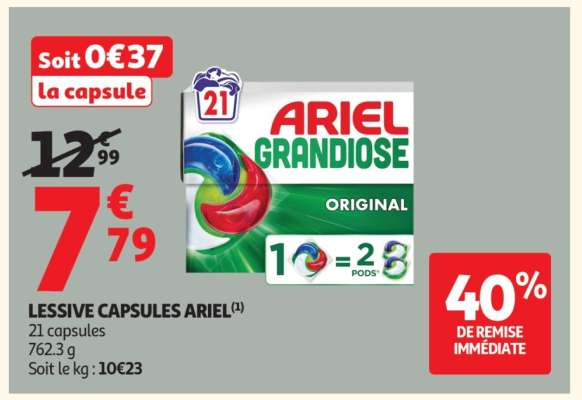 Lessive Capsules Ariel