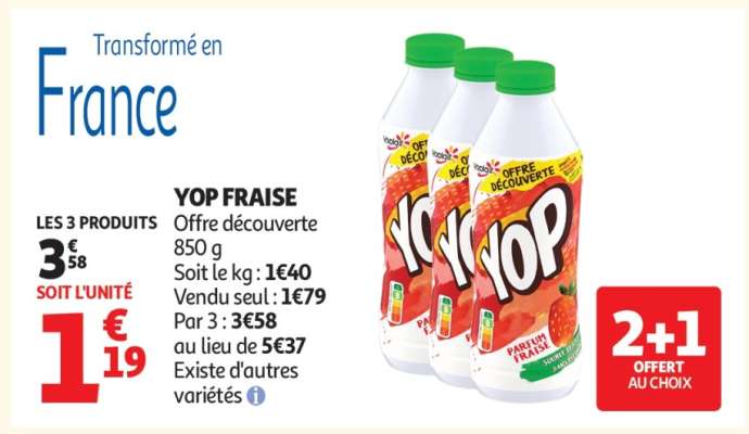 Yop fraise