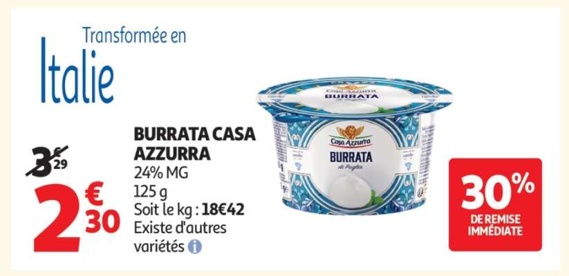 Burrata CASA AZZURRA