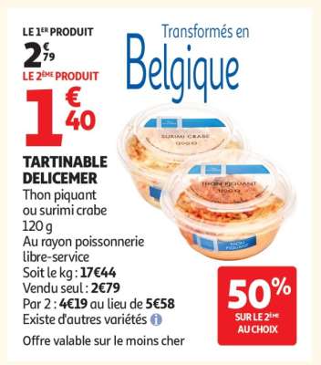 TARTINABLE “DELICEMER”