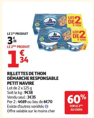 Rillettes De Thon Démarche Responsable Petit Navire