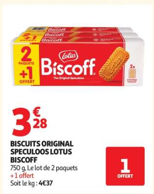 BISCUITS ORIGINAL SPECULOOS LOTUS BISCOFF