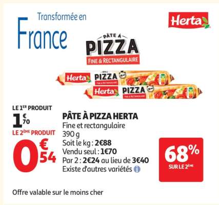 Pâte À Pizza Herta