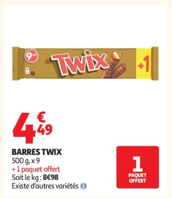 Barres Twix