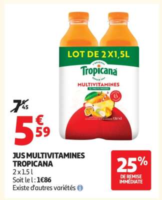 Jus Multivitamines 'Tropicana'
