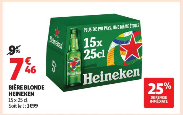 Bière Blonde Heineken*