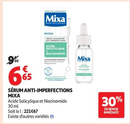 SÉRUM ANTI-IMPERFECTIONS MIXA