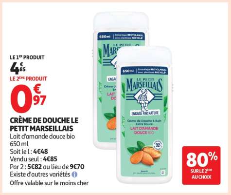 CRÈME DE DOUCHE “LE PETIT MARSEILLAIS”