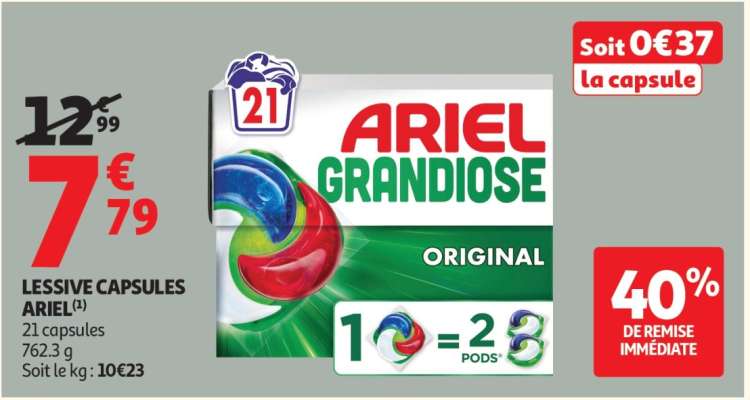 Lessive Capsules Ariel