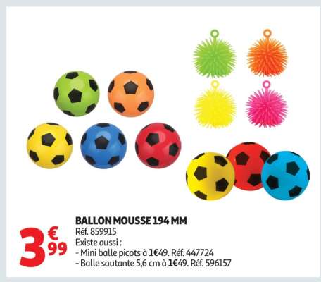 BALLON MOUSSE 194 MM