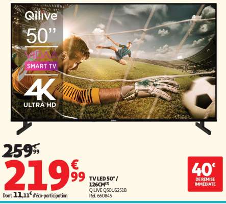 TV LED 50'' / 126CM²