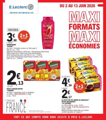 Catalogue E.Leclerc - 02/06/2026 - 13/06/2026.