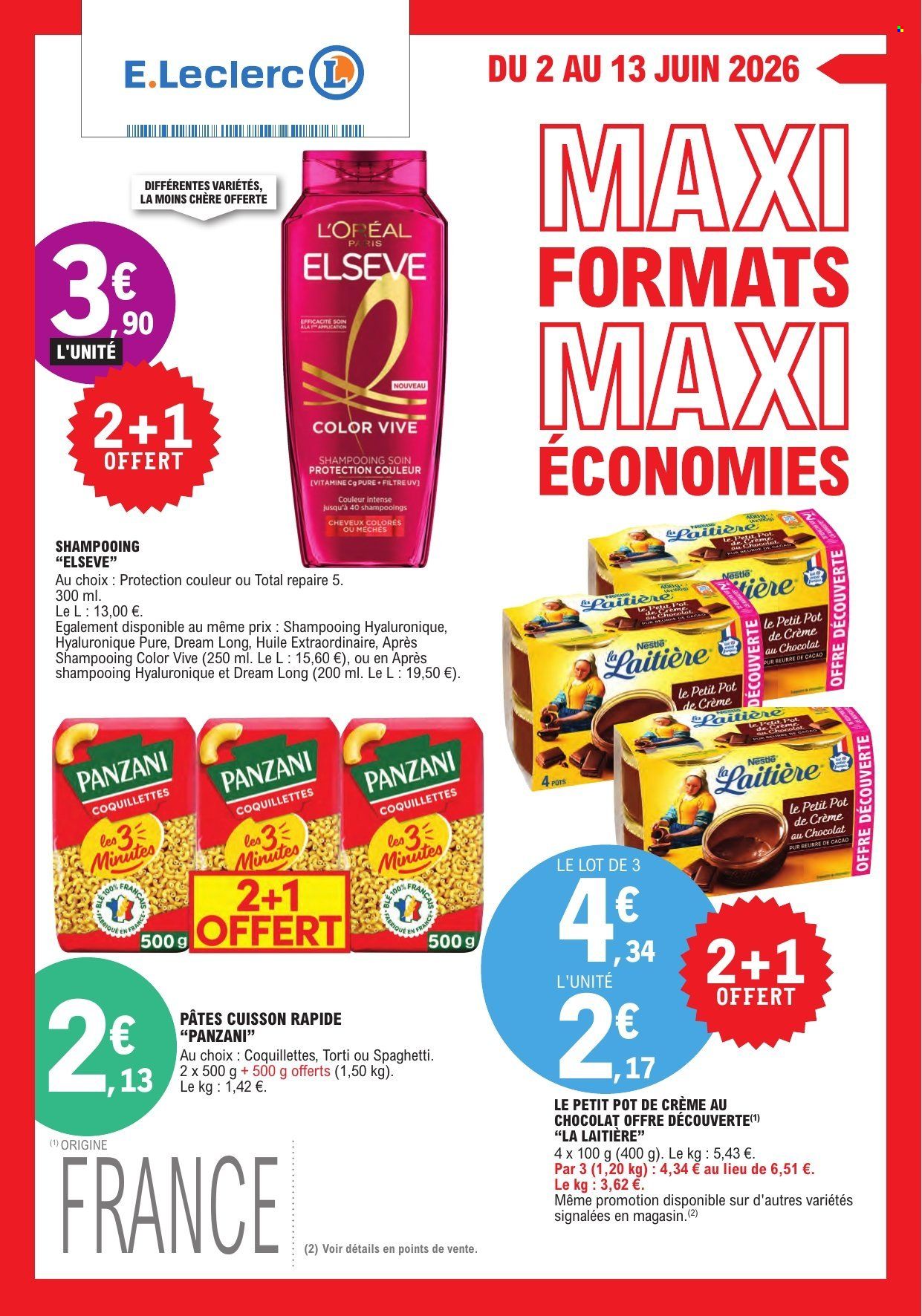 Catalogue E.Leclerc - 02/06/2026 - 13/06/2026. Page 1