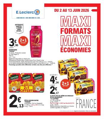 Catalogue E.Leclerc - 02/06/2026 - 13/06/2026.