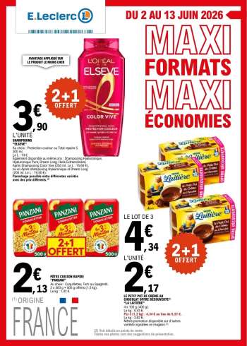 Catalogue E.Leclerc - 02/06/2026 - 13/06/2026.
