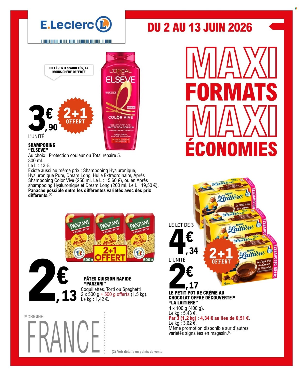 Catalogue E.Leclerc - 02/06/2026 - 13/06/2026. Page 1