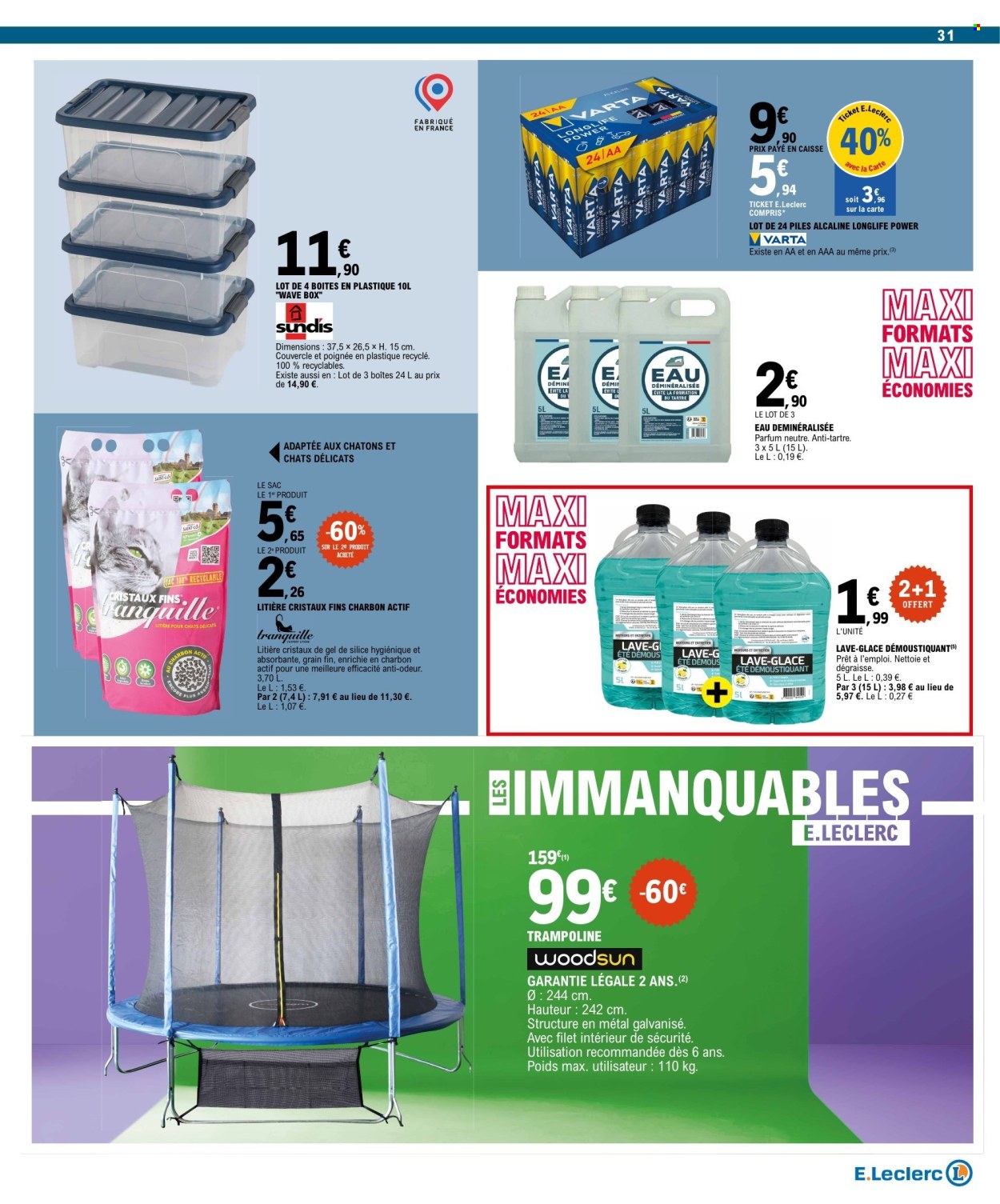 Catalogue E.Leclerc - 02/06/2026 - 13/06/2026. Page 31