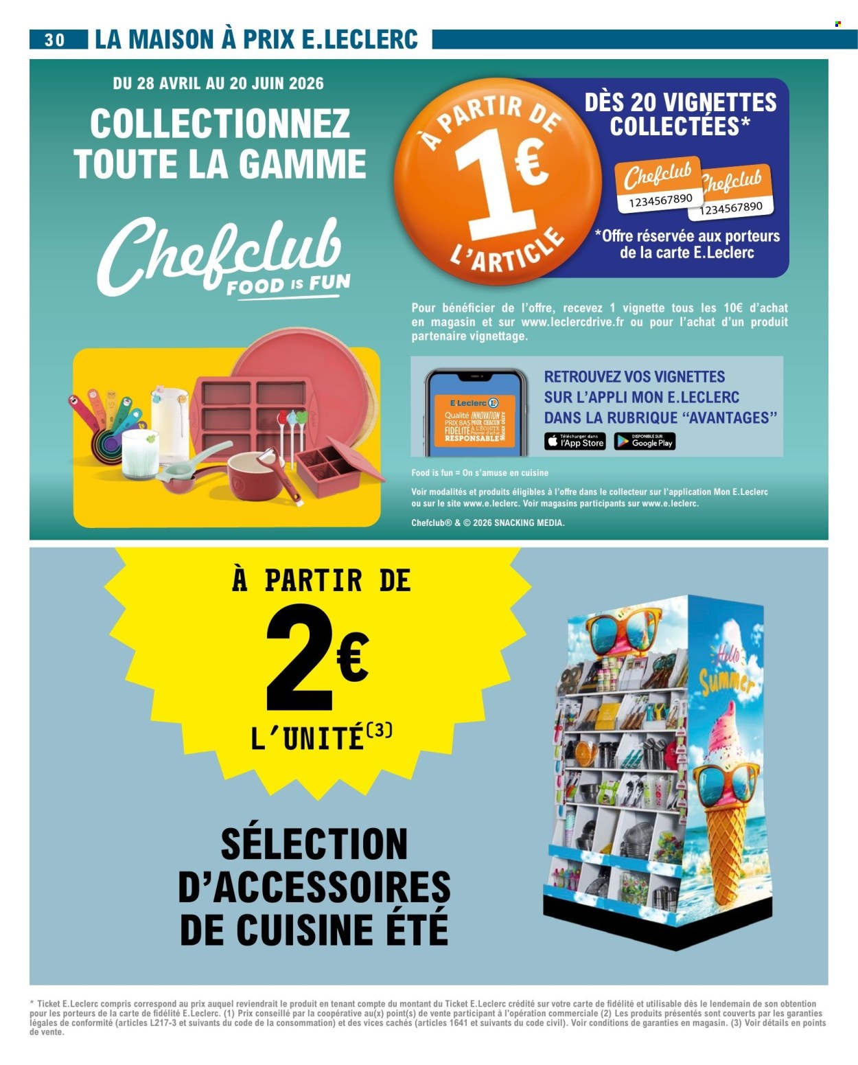 Catalogue E.Leclerc - 02/06/2026 - 13/06/2026. Page 30