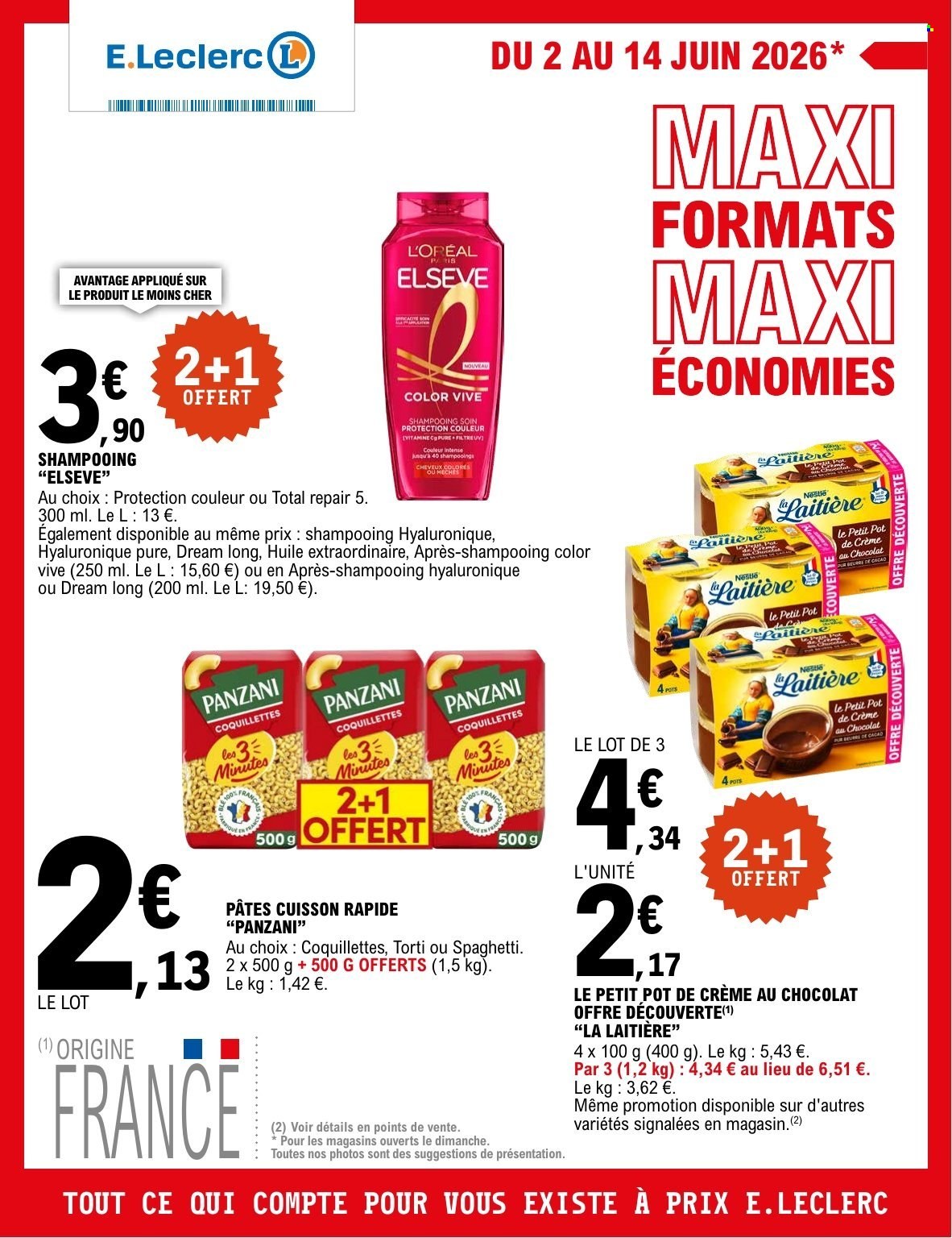 Catalogue E.Leclerc - 02/06/2026 - 13/06/2026. Page 1