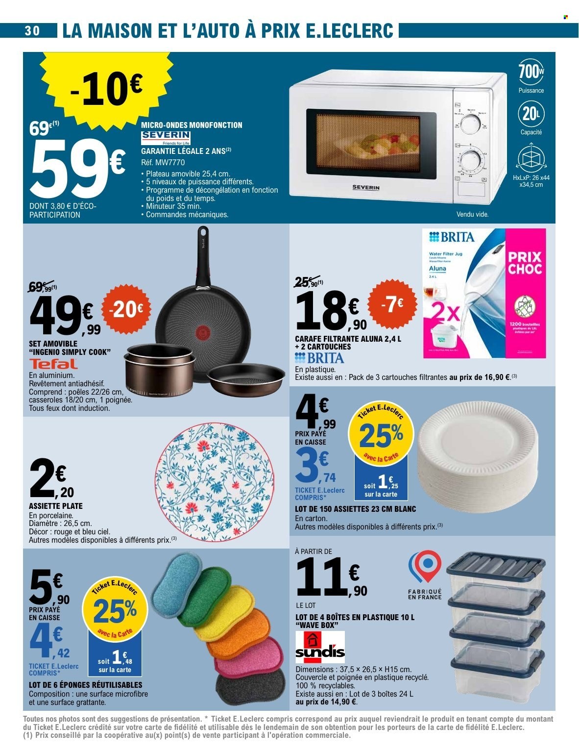 Catalogue E.Leclerc - 02/06/2026 - 13/06/2026. Page 30