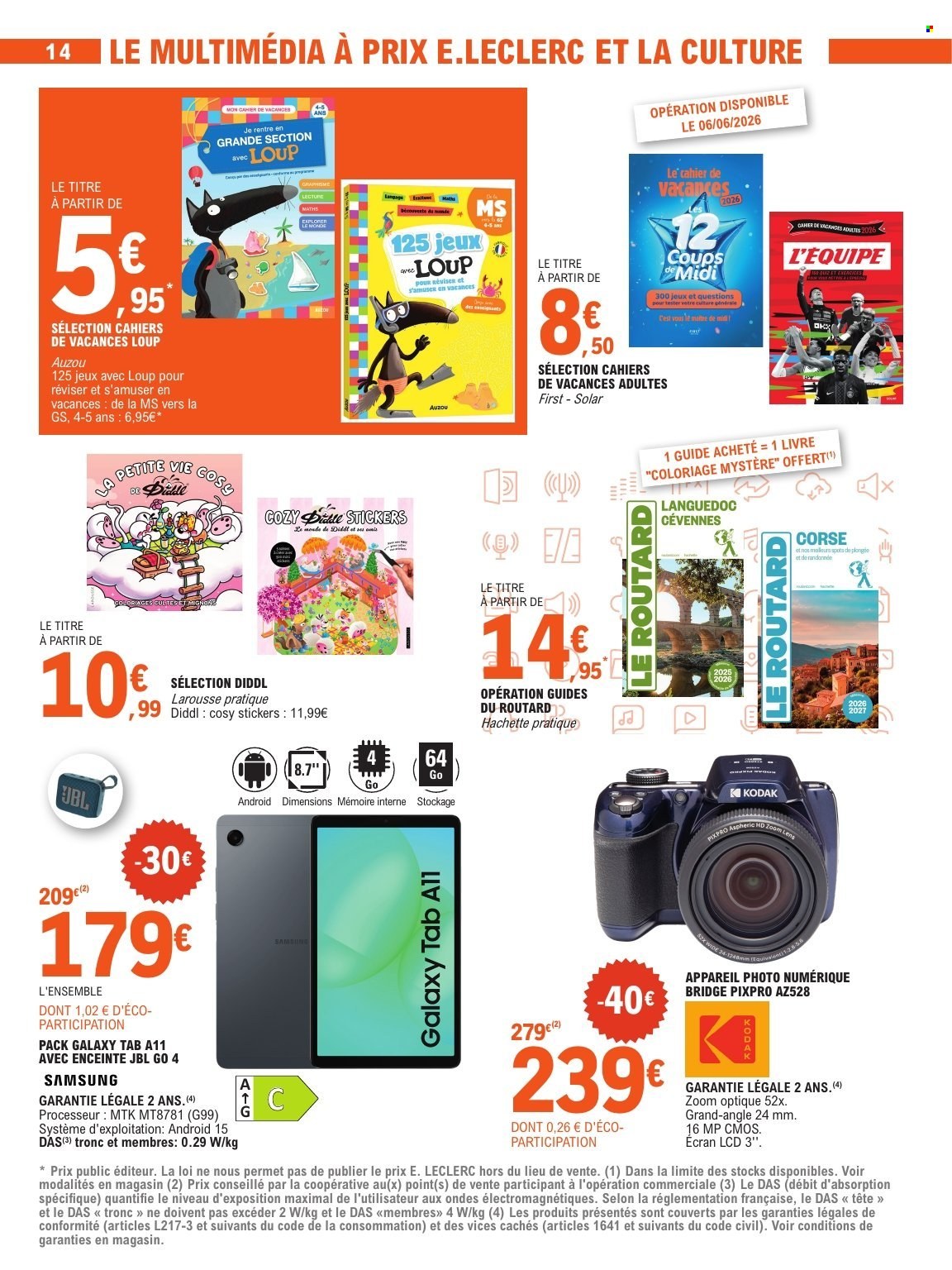 Catalogue E.Leclerc - 02/06/2026 - 20/06/2026. Page 14