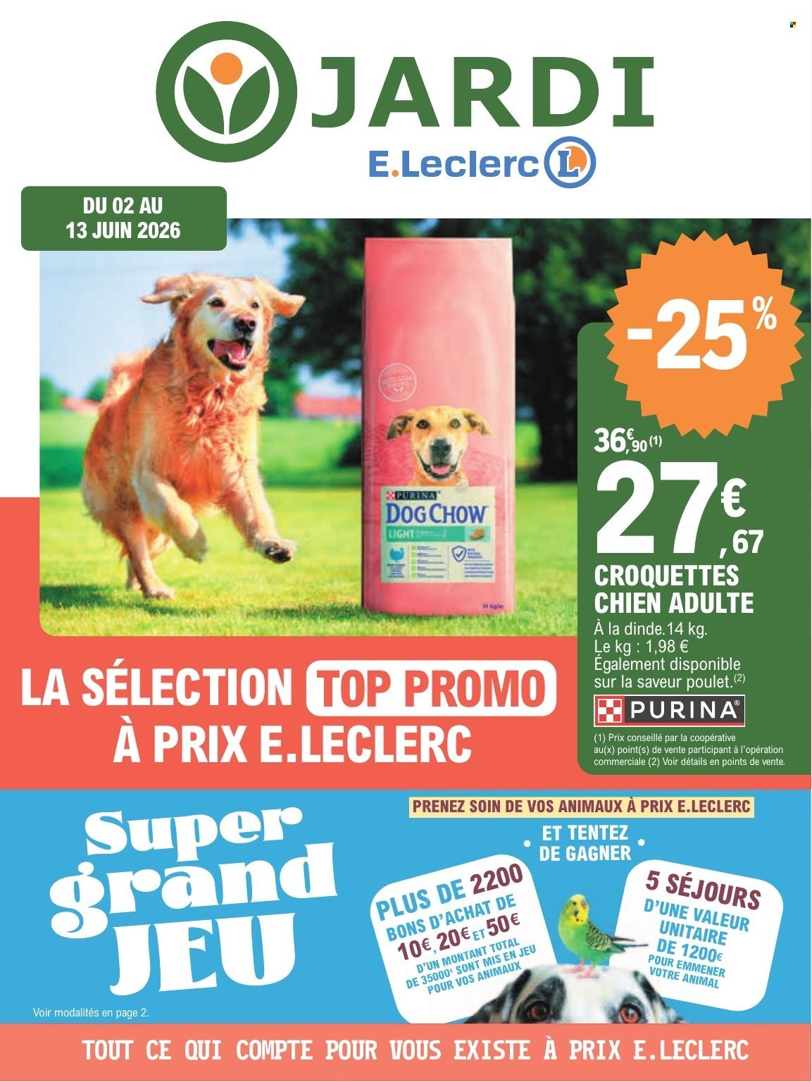 Catalogue E.Leclerc - 02/06/2026 - 13/06/2026. Page 1