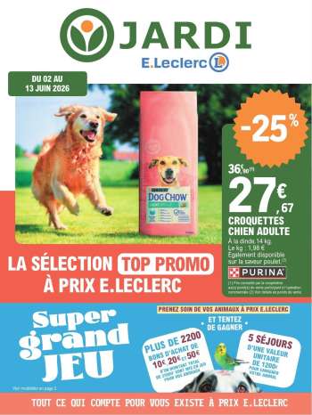 Catalogue E.Leclerc - 02/06/2026 - 13/06/2026.