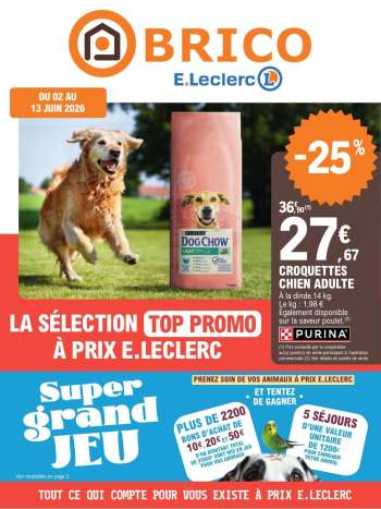 Catalogue E.Leclerc - 02/06/2026 - 13/06/2026.