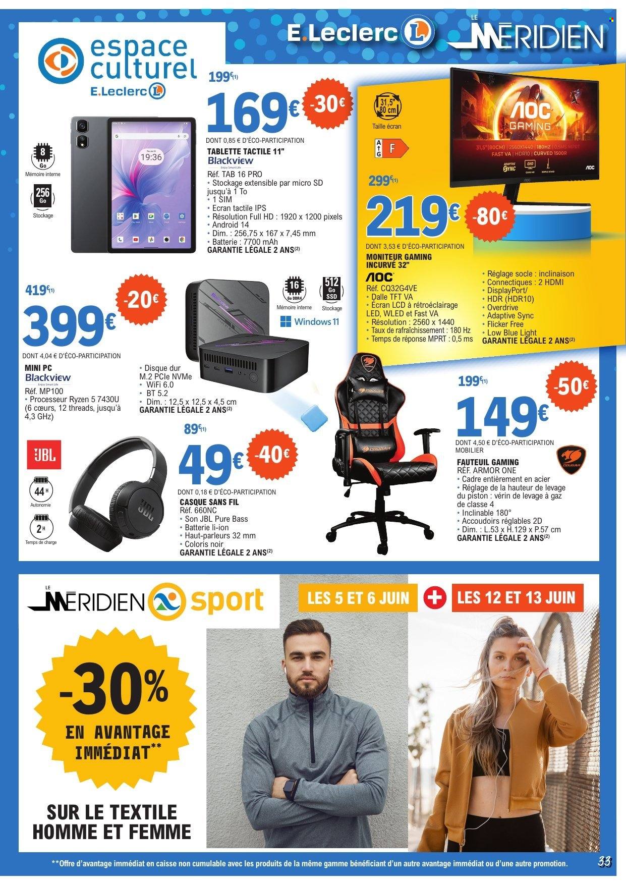 Catalogue E.Leclerc - 02/06/2026 - 13/06/2026. Page 33
