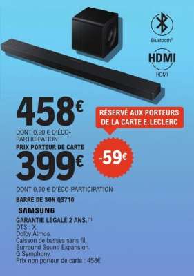 Barre de son QS710