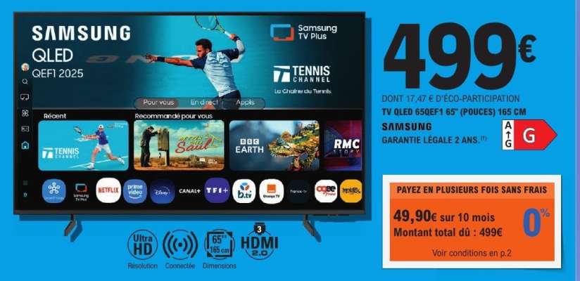Samsung QLED QE65Q70A