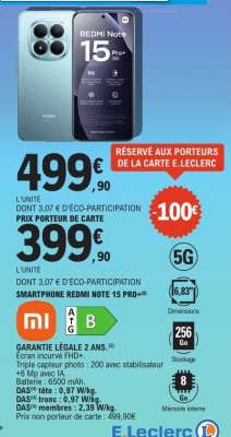 SMARTPHONE REDMI NOTE 15 PRO