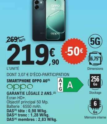 SMARTPHONE OPPO A6