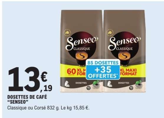 Dosettes De Café Senseo