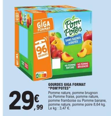 GOURDES GIGA FORMAT “POM'POTES”