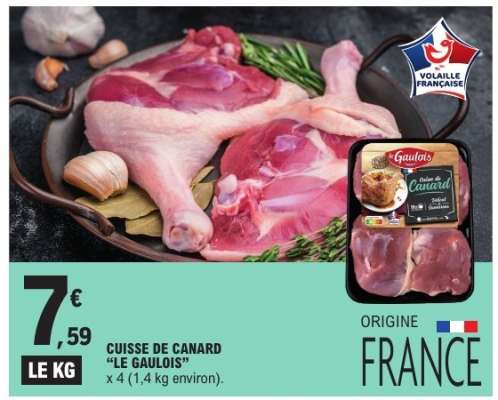 CUISSE DE CANARD LE GAULOIS