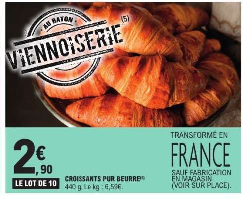 Croissants Pur Beurre