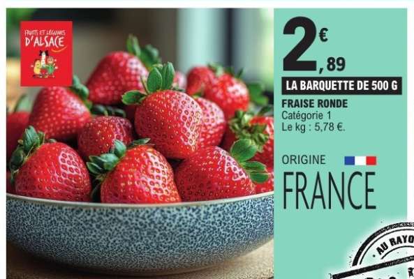 Fraise ronde