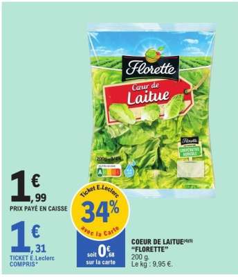 Cœur de laitue FLORETTE