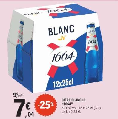 BIÈRE BLANCHE 1664