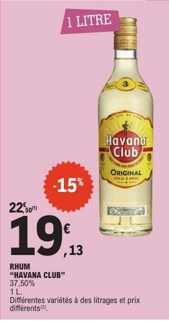 Rhum 'Havana Club'